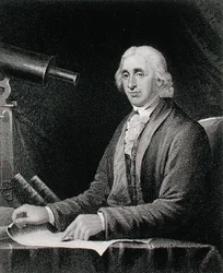 Porträt von David Rittenhouse (1732-96), graviert von James Barton Longacre (1794-1869)