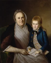 Mrs. James Smith und Enkel, 1776