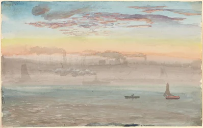 East River, Sonnenaufgang