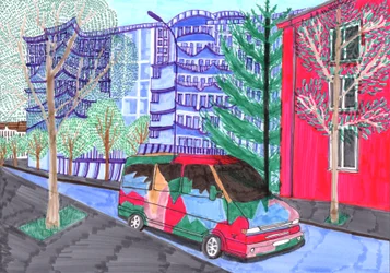 Koloniestraße, Hochzeit, 2017