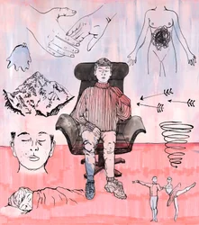 Therapie Illustration