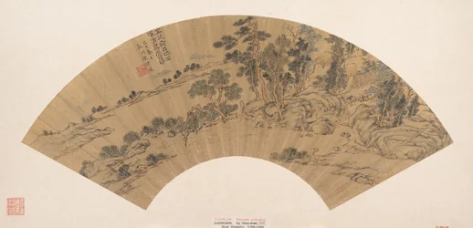 Einsiedler wäscht seine Füße in einem Bach, 1629