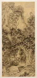 Der Berg der fünf Kaskaden, 1650