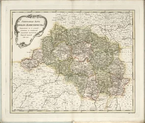Generalkarte des Gouvernements Kursk, 1788