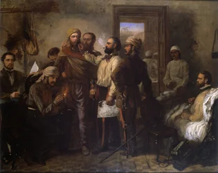 Thomas Henry Kavanagh VC (1821-82) als Einheimischer verkleidet während des indischen Aufstands bei der Belagerung von Lucknow, 9. November 1857, ca. 1860