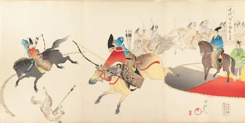 Chiyoda-Schloss-Album der Männer