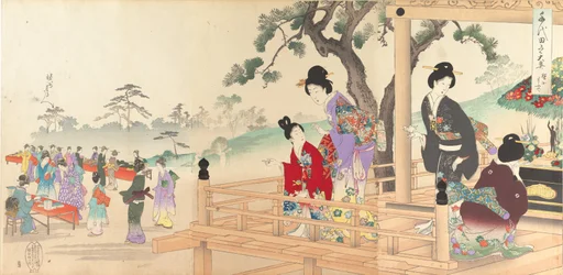 Chiyoda-Schloss-Album der Frauen, 1895