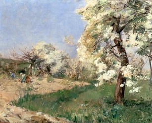 Birnenblüten, Villiers-de-Bel
