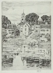 Kirchturm, Portsmouth, 1921