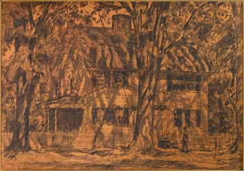 Das Lion-Gardiner-Haus, Easthampton, Long Island