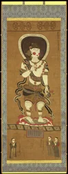 Avalokitesvara, der Buddha des Mitgefühls aus den Mogao-Höhlen, Dunhuang, Gansu-Provinz, China