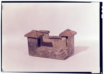 Grabmodell eines Hauses, Han-Dynastie