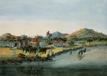 Gartenszene, ca. 1820-40