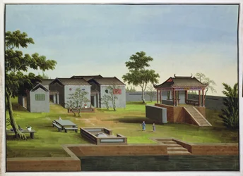 Gartenszene, ca. 1820-40