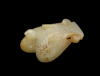 Ornament in Form eines Vogels, 600-700