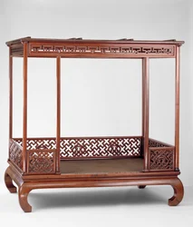 Sechs-Pfosten-Baldachinbett, Ming-Dynastie