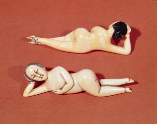 Statuette für Frauen, um sie ihrem Arzt zu zeigen, um sich nicht auszuziehen