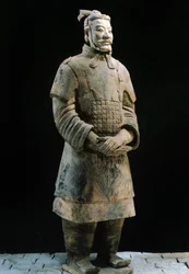Terrakotta-Armee Krieger, Mausoleum von Kaiser Qin Shi Huang, 3. Jahrhundert v. Chr.