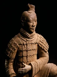 Terrakotta-Armee-Krieger, Mausoleum des Kaisers Qin Shi Huang, 3. Jahrhundert v. Chr. (Foto)