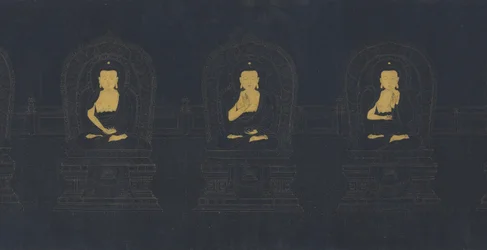 Die sieben Buddhas der Vergangenheit, möglicherweise Ming-Dynastie