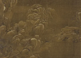 Winterlandschaft, Ming- oder Qing-Dynastie, 15.-18. Jahrhundert
