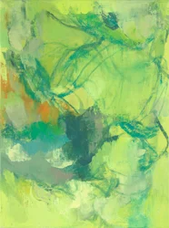 Abstrakte Komposition, Organisch/Garten-Serie II, 2022