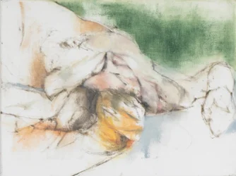 Maria, Lebensmalerei-Studie, 2018