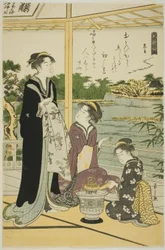 Kuronushi, aus der Serie "Sechs unsterbliche Dichter (Rokkasen)"
