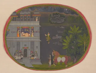 Nachtlicher Ausflug, ca. 1800-10