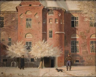 Das Herrenhaus von Krabbesholm in Jütland