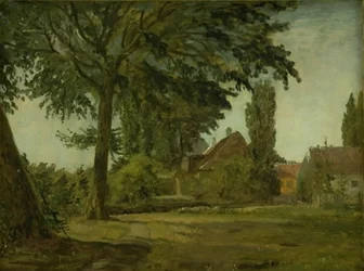 Ansicht der Falkonerallé außerhalb von Kopenhagen