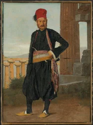 Porträt des Schwagers des Künstlers, Medaillengravierer F.C. Krohn