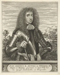 Christiaan Hagen - Porträt von Juan Domingo de Zuñiga y Fonseca