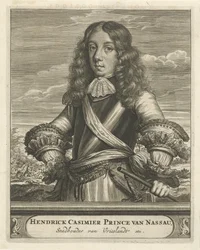 Porträt von Heinrich Casimir, Prinz von Nassau