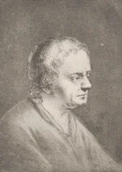 Porträt von Christian Bernhard Rode, dem Vater des Künstlers