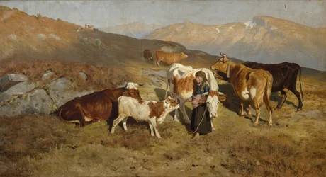 Heimkehr von der Sommerweide