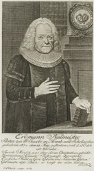 PPN663946751 Erdmann Neumeister, Pastor zu St. Jacobi in Hamb. und Scholarcha. (1763)