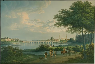 Ansicht von Dresden