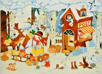 Postamt-Weihnachten, 2001