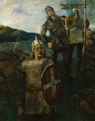 König Olav ließ das Heer rufen