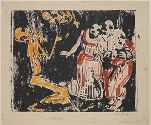 Tod als Jongleur (Revolution), 1918-19
