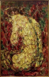 Weiblicher Rückenakt