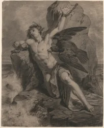 Prometheus gefesselt