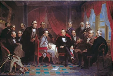 Washington Irving und seine literarischen Freunde in Sunnyside