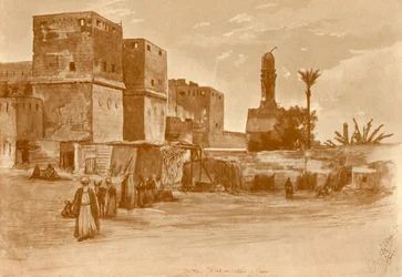 Bab al-Nasr Tor in Kairo, 1898