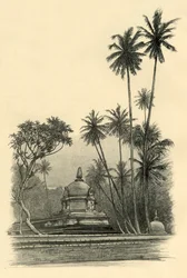 Natha Devale-Schrein, Kandy, Ceylon, 1898