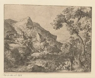 Arkadische Berglandschaft