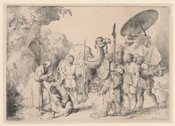 St. Philipp tauft den Äthiopier
