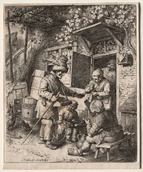 Der Hausierer, 1741