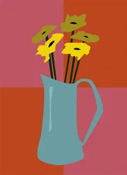 Blumen in Vase